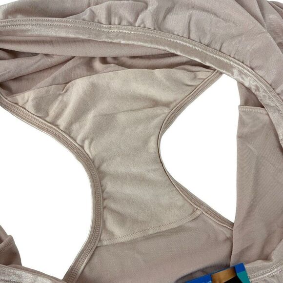 Vanity Fair Radiant Brief Size 10 3XL Blush Pink Comfort Stretch Silky Shiny - Picture 4 of 4